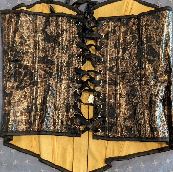 Snakeskin Corset - Picture 4 of 4